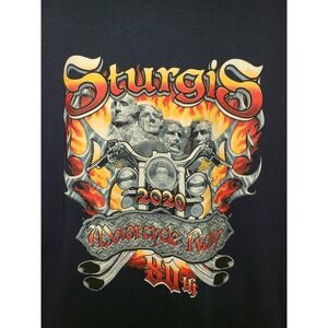 Sturgis Motorcycle Rally T-Shirt Mens X Large Graphic 80th Anniversary 2020